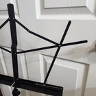 Yamaha Foldable Sheet Music Stand W  Case     Black  Adjustable  Portable Compact