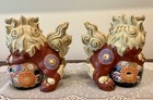Pair Of Large Antique Foo Dogs
