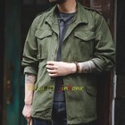 M65 Field Jacket Military Jacket Men s Pockets Vintage Casual Work Coat Green