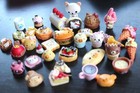 Lot 30pc Food Diy Rilakkuma Resin Cabochon Kawaii Flatback Dollhouse Miniature