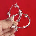 925 Sterling Silver New Born Baby Child Christening Bangle Bracelet Gift