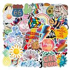 Lots Of 200 Random Vinyl Laptop Skateboard Stickers Luggage Decals Dope Sticker