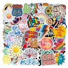 Us 100pcs Skateboard Stickers Bomb Vinyl Laptop Waterbottle Luggage Decals Dope