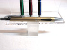 Set Lot Of 4 Terzetti Eclipse Metal Ballpoint Pens W  Comfort Grip