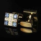 Vintage Men Cufflinks Jewelry Rhinestone Classic Cuff Link 1 Pair Of Shirt Links