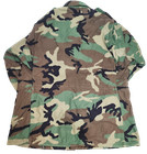 Used Good Usgi Woodland Camo M-65 Field Jacket   mocinc 1982 