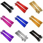 Women s Evening Party Formal Gloves Satin Bridal Opera Long Finger Mittens Us