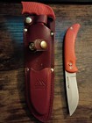 Outdoor Edge Swingblade Pak W  Saw   Leather Sheath Gut Blade New Discontinued 