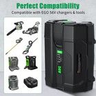 2x 9 0ah 56v Max Lithium-ion Battery For Ba5600t Ba1400t Ba4200 Ba2800 For Ego