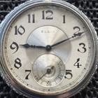 1921 Elgin Grade 315 Pocket Watch Mod  3 12s 15j Illinois Ornate Edged Case Runs