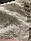 Antique Vintage  Baby Doll Bonnet lace   Eyelet