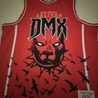 Dmx   Aaliyah Headgear Youth Basketball Jersey Back In One Piece Red Size L Nwt