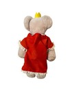Eden Babar Queen Celeste Elephant Red Dress Stuffed Animal Vintage Plush 15 In