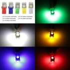 70pcs T5 T10 5050-smd Led Speedometer Instrument Gauge Cluster Dash Light Bulbs