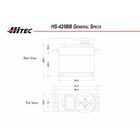 Hitec Rcd Inc  425 Standard Servo Hrc 31425s Servos