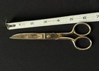 Vintage Scissors Embroidery Sewing Damascene Style Toledo Spain Souvenir