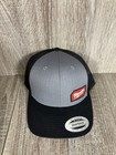New  Milwaukee Gridiron Officially Licensed Gray   Black Snapback Trucker Hat