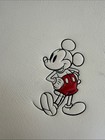 Disney X Coach Mickey Mouse Leather Zip Wristlet  limited Edition 
