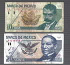 Mexico     1996 Banco De Mexico     10  20  50  100 Pesos     lot  6678