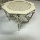Vintage Garden Table   Chairs Set Metal Dollhouse Miniature Patio Furniture