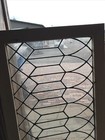 Sg 3529 Antique Leaded Glass Transom Window 25 X 41