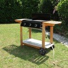  Bbq Wheels Caster Heavy Duty For Cart Attachable Duffel Bag Chicken Tractor
