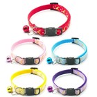 Cat Collar Reflective With Safety Release Breakaway Buckle Kitten Puppy Pet Bell