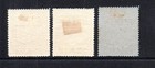 Austria 1918 Old Set Overprinted Airmail Stamps  michel 225 27  Mlh