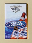 1999-2000 Nashville Predators Hockey Pocket Schedule Nhl Bud Light         