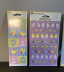 Lot Of 4 easter Stickers-new-unused-perfect For Teachers-crafts