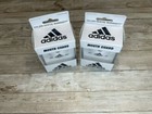 2 Adidas Mouth Guards White With Tether Included One Size Fits All  