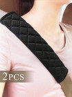 2pcs Soft Car Seat Belt Shoulder Pads - Comfortable  Breathable  Universal Fit