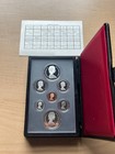 1981 Royal Canadian Mint 7-coin  Double Dollar Proof Set  500  1 Silver Railway