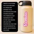 Custom Name Vinyl Decal     Unique   Beautiful Personalized Sticker