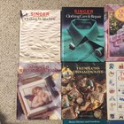 Vintage Lot 10 Quilting Sewing Cross-stitch Craft Books Singer Bhg Mccall s