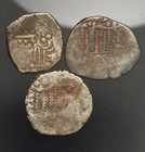 I19-15 Indo-sassanian  Lot Of 3  sri Ha  Drachms   Western India  8th-10th C  Ad