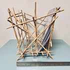 2010 Fratelli Campana Blow Up Bamboo Collection Magazine Stand For Alessi Htf  