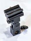 Swivel Flash Bracket Light Stand Hot Shoe Mount With Umbrella Holder