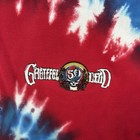 Grateful Dead 50th Anniversary Polo Shirt Xl Custom Tie Dye Embroidered Logo