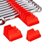 40x Magnetic Modular Wrench Organizer Compact Tool Storage Slots Hold Tools Sae 