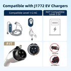 J1772 To Nema 5-15 5-20 Adapter Ev Charger Outlet 100-240v E-bike Scooter