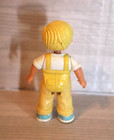 Fisher-price Loving Family Dollhouse 1993 Brother Boy Doll Figure In Overalls