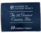 Academy Of Country Music s 101 Greatest Hits 10 Cd Box Set K-tel 8018-2 1994 Vtg