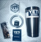 Yeti Rambler 20oz Tumbler With Magslider Lid Stainless Steel New With Tags