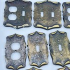 Vintage Amerock Carriage House Light Switch Cover Plates Set Of 9 Covers Lot