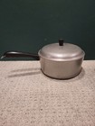 Vintage Club Hammercraft Aluminum 3qt And 2 Qt Sauce Pans- Small Chip On Handle 