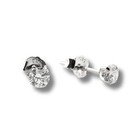 1 3 Ct Diamond Studs 14k White Gold Lab Grown