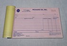 Vintage Union 76 Gas Station Receipt Book 3 Copies X 50 Receipts Unused
