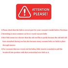 2pcs Bissell Style 7 9 10 12 14 16 Belts 32074 3031120 3031123 203-1093