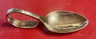 Vintage Rogers Silver Plate Curved Handle Feeding Spoon